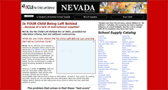 Desktop Screenshot of nochildleftbehind.com